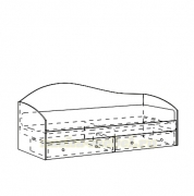 Браво модуль 6 - Кровать одинарная